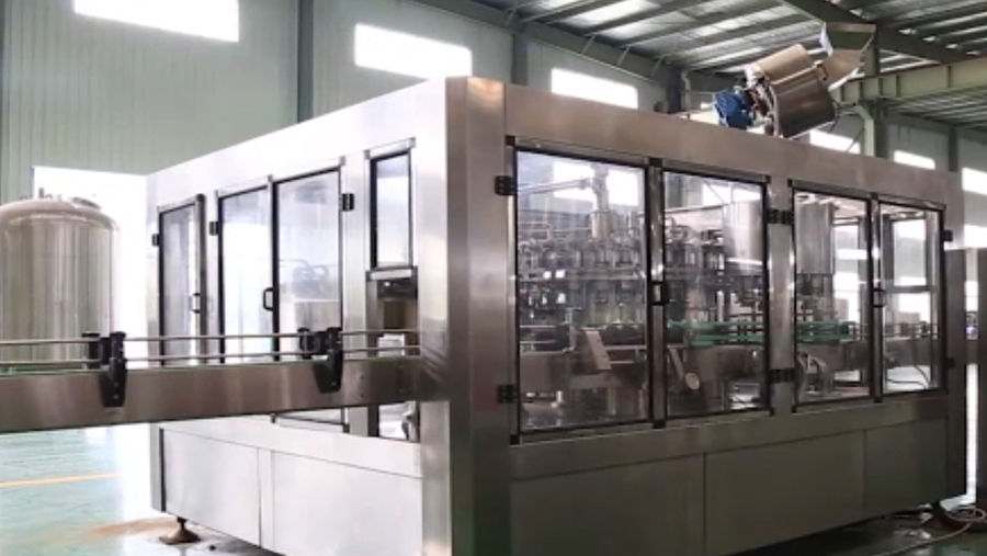 Automatic Beer Bottling Machine